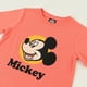 thumbnail image 3 of Polera Manga Corta Niño Damasco Mickey Smile Disney, 3 of 4