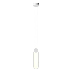 Ioensy - Lámpara Colgante De Cabecera Lámpara Colgante Ovalada Moderna Para Sala De Estar Barra De Baño 3 Colores De Luz