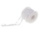 thumbnail image 4 of Cinta De Ajuste De Encaje Con Cuentas De Malla Transparente Para Apliques De Bricolaje De 10 M Para Decoración 20 Mm Blanco, 4 of 4
