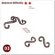 thumbnail image 1 of Classic IQ Metal Brain Teaser Magic Baffling Puzzles Game Toys For Children Adults Funny Gifts, 1 of 5