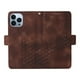thumbnail image 5 of Carcasa FOXDOCK iPhone 12 Pro de cuero PU, diseño acolchado clásico, protección contra caídas y rayones, 5 of 5