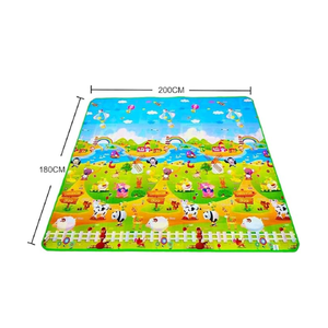 Genérico - Alfombra Antigolpes Niños Bebés 200X180Cm Diseño