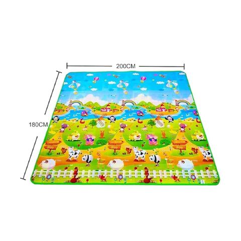 Genérico - Alfombra Antigolpes Niños Bebés 200X180Cm Diseño
