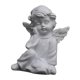 thumbnail image 1 of Resina Ni?a ángel Figurilla Estatua Escritorio Adornos Pensando Pensamiento, 1 of 5