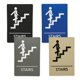 thumbnail image 5 of Señal ADA Johnson Plastics Plus 15 × 23 cm (2 unidades) para escaleras, 5 of 6