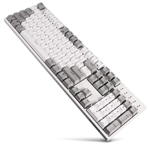 Teclado DURDOD Cherry MX Brown 104 teclas blanco ANSI