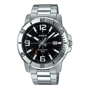 Reloj De Pulsera Casio Dress Mtp-Vd01 Plateado