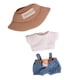 thumbnail image 2 of Ropa De Muñeca De Felpa De 15 Cm, Regalos Para Niñas, Ropa De Muñeca Para Niña, Muñeca Colgante, Oso Musical, 2 of 3