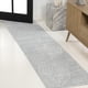 thumbnail image 1 of ALFOMBRA JONATHAN Y 2x8 Azul Claro y Crema Geométrica, 1 of 6
