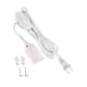 thumbnail image 5 of Cable de extensión para lámpara colgante, enchufe estadounidense con base E26, ideal para proyectos de bricolaje, estilo rústico, con interruptor de Cable de 18 m, 5 of 5