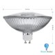 thumbnail image 2 of Bombilla Bluex, 75 W, halógena, reflector R111, 120 V, GU10, 2 of 2