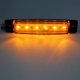 thumbnail image 3 of Luz LED Marcador Lateral FXC 3.8in 12V aambar 10 Unidades, 3 of 3