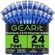 thumbnail image 1 of Cable Ethernet Cat 6 De 1 8 M (6 Pies) 24 Unidades 10 Gbps Azul, 1 of 8