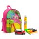 thumbnail image 3 of Billy Bam Bam Mochila Escolar para Niños y Niñas, Mochila Infantil Ligera de Alta Calidad, Grande y Duradera ROSA, 3 of 6