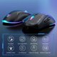 thumbnail image 2 of Mouse Ergonómico Inalámbrico Gamer D5 3.0 Usb 3600 Dpi, 2 of 4