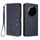 thumbnail image 1 of Xiaomi 17 Ultra Funda Billetera con Estampado de Gato, Azul, 1 of 6