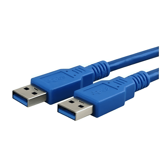 Cable sync alimentacion USB 3.0 usb-a m-m 1.5m Azul