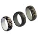 thumbnail image 2 of 3 piezas de leopardo de silicona de silicona anillos de banquete de boda para hombre tama?o 8 de Estados Unidos, 2 of 5