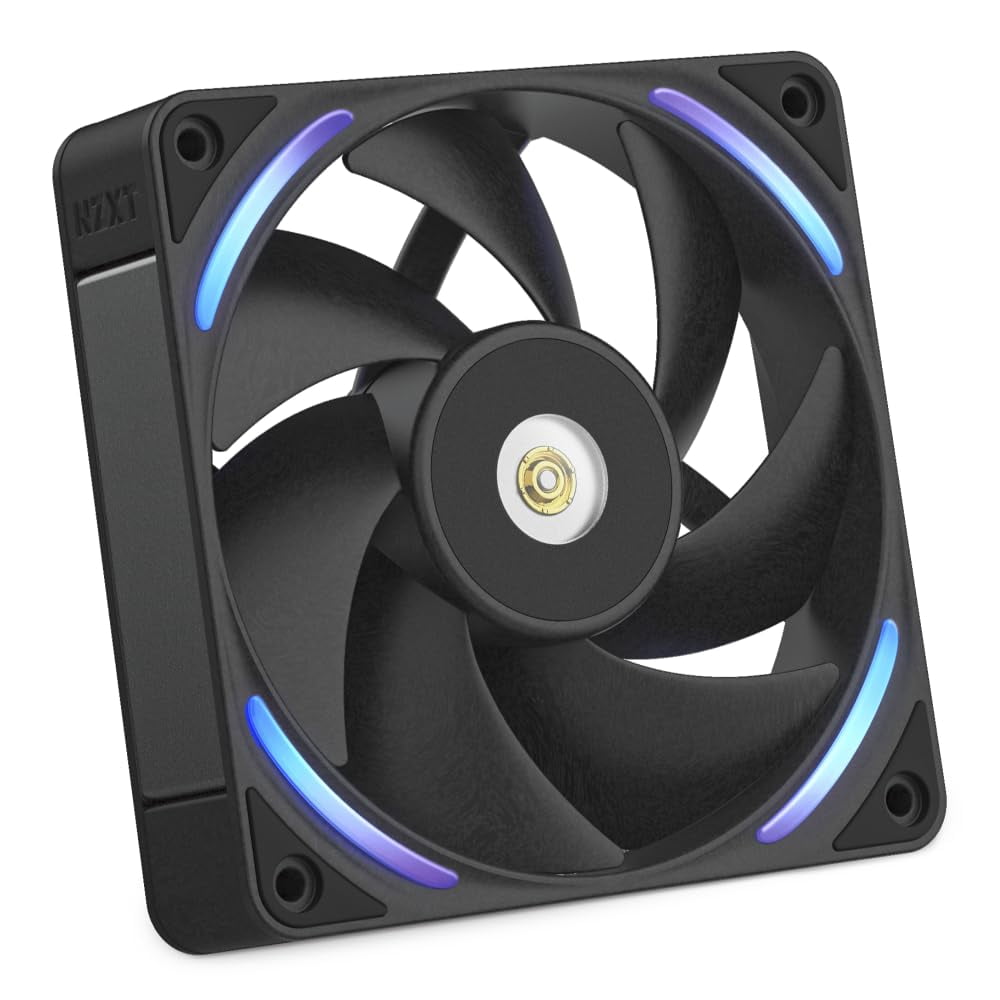 Ventilador De Caja Nzxt F120x Performance 120 Mm Pwm Rgb Negro