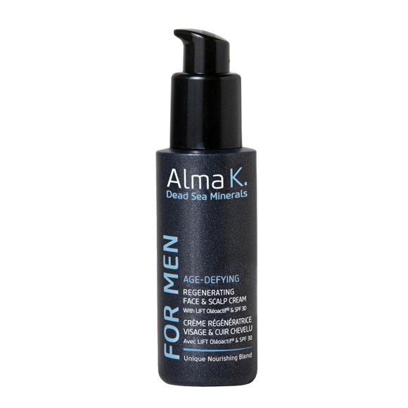 Crema facial hidratante Alma K Antienvejecimiento SPF 30 60 ml para hombres