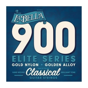 La Bella - Set Guitarra Clásica (Agudas Doradas) 900