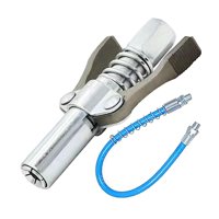 Ioensy - Acoplador De Grasa De Servicio Pesado Boquilla De Grasa Autoblocante Para Boquilla De Fijación Y Manguera De 60 Cm