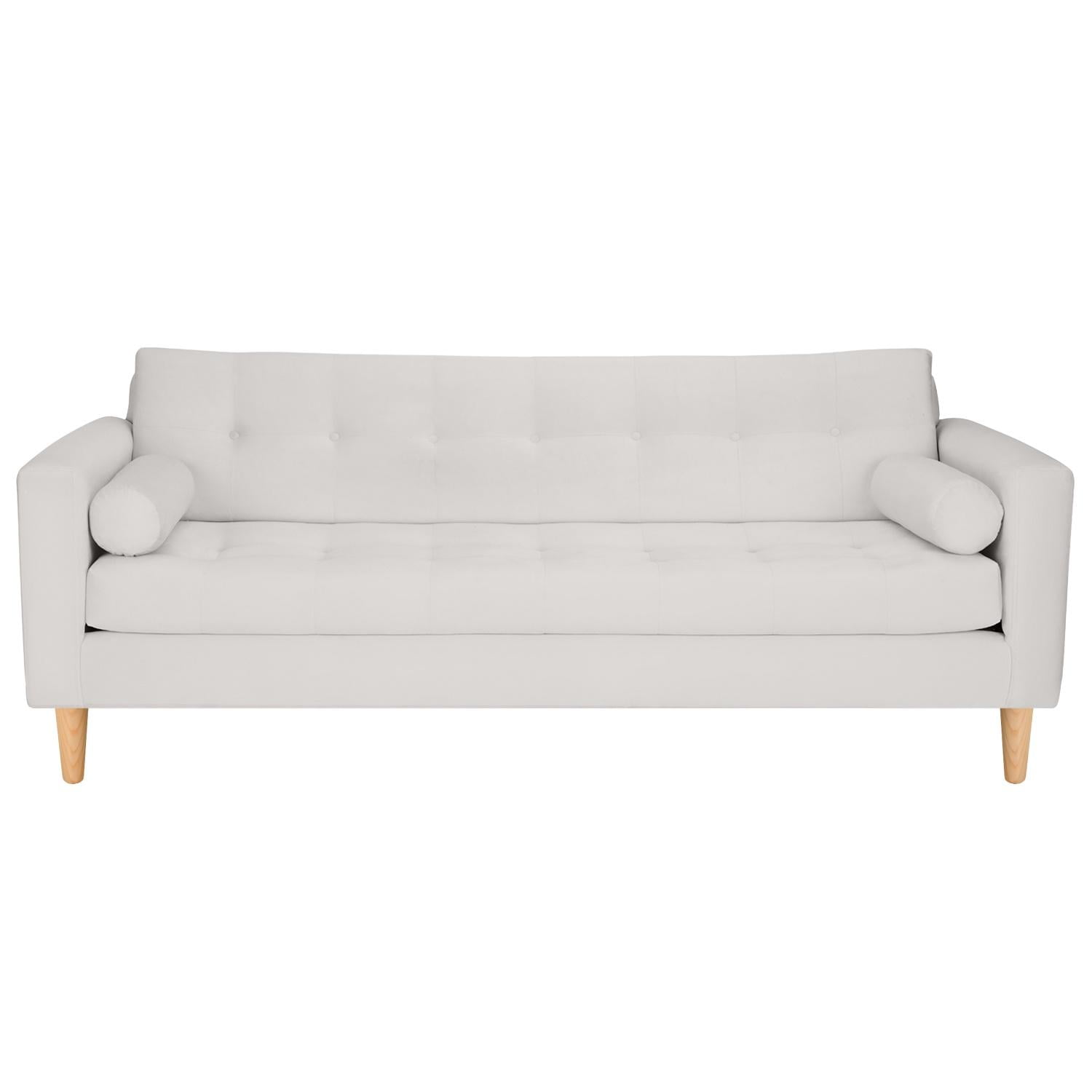Bodevir - Sofa Retro 3cg Felpa 05 Crudo