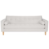 Bodevir - Sofa Retro 3Cg Felpa 05 Crudo