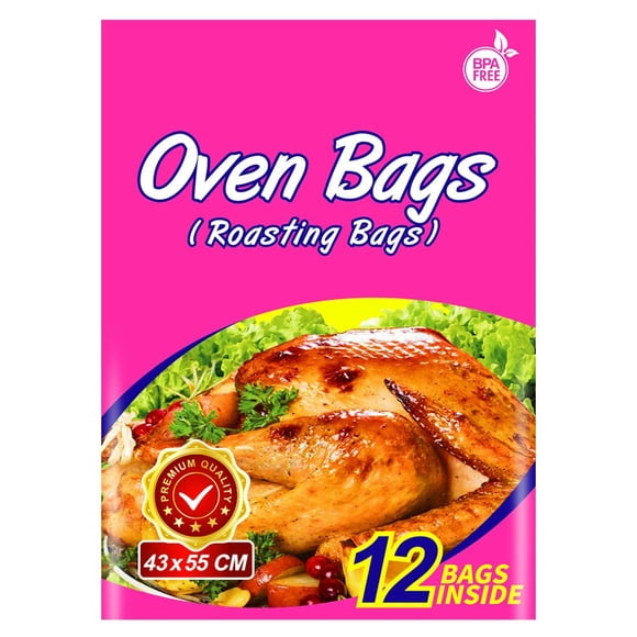 Bolsas de horno OOFLAYE para pavo, tamaño grande, 12 unidades