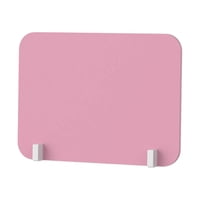 Magideal - Pared De Protección De Partición, Pantalla De Mostrador De Pago Resistente Para Centro De Llamadas, Centro De Pruebas, Escritorio De Oficina, Fácil De Rosado
