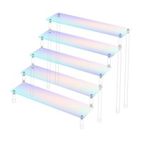 Magideal - Estante De Exhibición Vertical De Acrílico Accesorios De Escaparate Rectángulo 30 Cm Estante Vertical De Exhibición De Joyería Escaparate De Acrílico , Cinco Capas