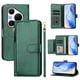 thumbnail image 3 of FOXDOCK Funda Tipo Cartera para Xiaomi Poco M6 Plus Cuero PU con Cremallera y Correa de Muñeca, Ranuras para Tarjetas, Soporte Plegable, Cierre Magnético, 3 of 5