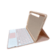 thumbnail image 2 of Funda Con Teclado Español Touchpad Compatible Con Tab Samsung S10 Lite Rose Gold, 2 of 4
