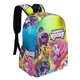 thumbnail image 2 of Equestria Girls-theme Backpack, Campus style schoolbag Bookbag with Adjustable Shoulder Straps And Large Zip Compartment, Unisex Travel Bags.42x30x15cm, 2 of 6