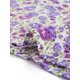 thumbnail image 5 of INSPIRE CHIC Blusa Floral de Mujer Escote Cuadrado de Corazón Mangas Abullonadas Espalda Fruncida Top Casual Púrpura XL, 5 of 6