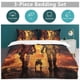 thumbnail image 5 of Deadpool Wolverine Family Bed 3 Piece Set Personalized Bedding Decor for Kids And Teens Anime Student Dormitory Cover, 5 of 5