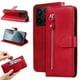 thumbnail image 1 of Funda con Cremallera para Xiaomi 14T Pro, Carcasa Cartera de Cuero PU con Soporte y Tarjetero, 1 of 6