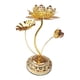 thumbnail image 5 of Portavelas De Loto Mantel Candelabros Decorativos Tealight Candlestick, 5 of 5