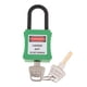 thumbnail image 3 of PL38-KD Candado De Bloqueo De Seguridad Curvado De PVC De 38 Mm, Verde, 3 of 5