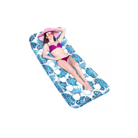Genérico - Hamaca Flotante Inflable Adultos Para Piscina Verano Multicolor