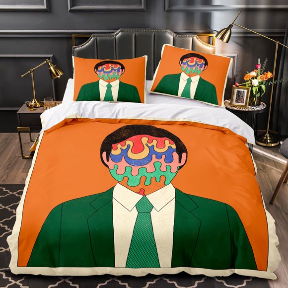 The Rise Bedding Set Bed Set Aldult Kid Bedroom Duvetcover Sets Kawaii YKGame