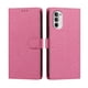 thumbnail image 2 of Cartera para Motorola Moto G52 con Soporte y Correa, Rojo Rosa, 2 of 6