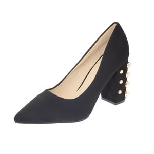 Vía Franca - Zapato Vestir Negro Pand-G
