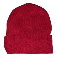 Mercado Ideas - Gorro Beanie Con Doblez Y Tejido Unicolor Para Hombres Y Mujeres Adultos Y Jovenes
