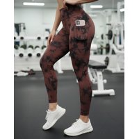 Flix Spa - Leggings Push Up Mujer Tie Dye Deportivo Con Bolsillo