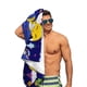 thumbnail image 5 of Baby Shark Toalla de playa de secado rápido con diseño temático, regalo para mujeres y niñas, ideal para cumpleaños, fans, amantes de la música, uso en la playa o al aire libre,78*180cm, 5 of 6