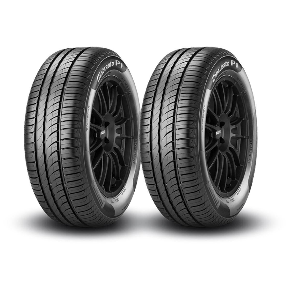 Pirelli - Set 2 Neumaticos 195/65 R15 91H Cinturato P1