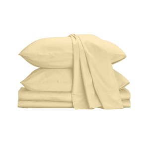 Importclick - Juego Sábanas Poliéster Polar + 2 Fundas 2 Pl Beige