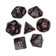 thumbnail image 3 of 7x Dados Poliédricos Smooth D4-D20 Para Ense?anza De Matemáticas Barra De Mesa Juegos De Mesa Marrón Argent, 3 of 5