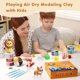 thumbnail image 3 of Arcilla Air Dry Outivity Kit 12 piezas 4 colores, 3 of 3